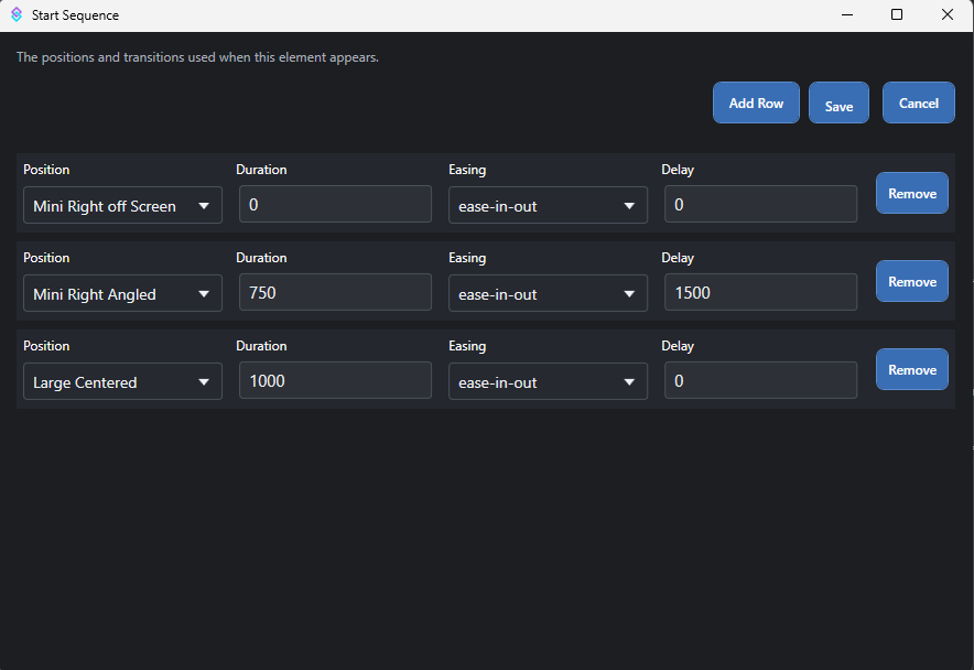 Screenshot for Animation Sequence Editor