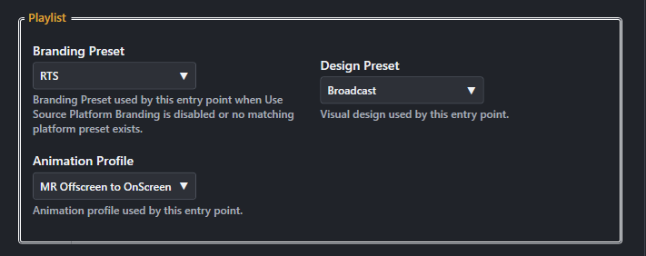 Screenshot for Panel Behaviour Playlist